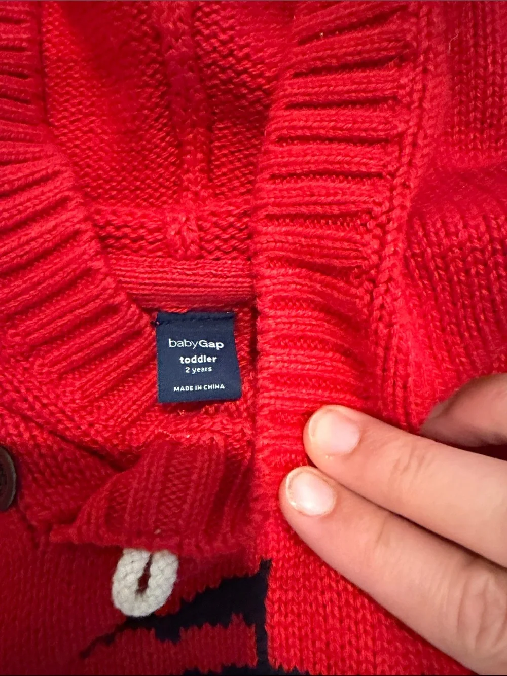 Baby GAP toddler hooded sweater 2T